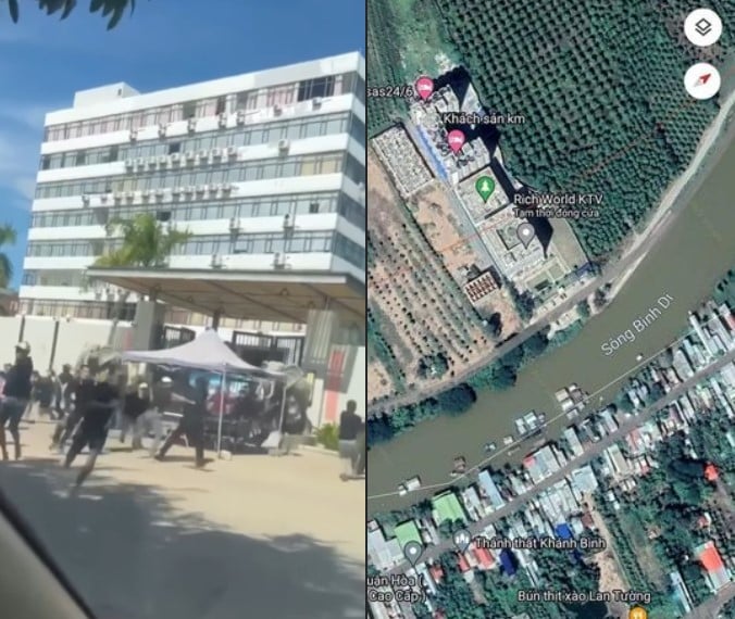 Video 40 người tháo chạy từ casino ở Campuchia về Việt Nam – phải vượt sông đầy nguy hiểm