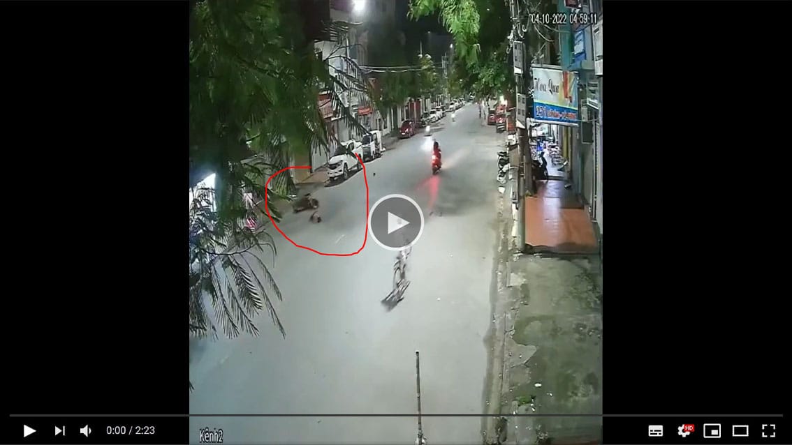 NÓNG: 2 “học sinh” đi xe máy tốc độ cao tông chết 1 người phụ nữ ở Hải Phòng