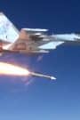 Su-35S và Su-30SM Nga phóng tên lửa vào mục tiêu của Ukraine